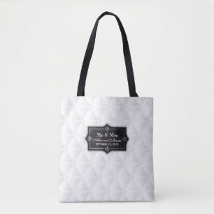 Luxurious Personalized Wedding Tote Bag