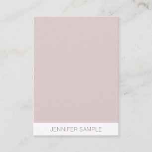 Luxurious Premium Silk Finish Modern Minimalist Business Card