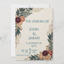 luxurious&quiet invitation