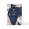 Luxurious Rose Gold Glitter Geo Marble Wedding