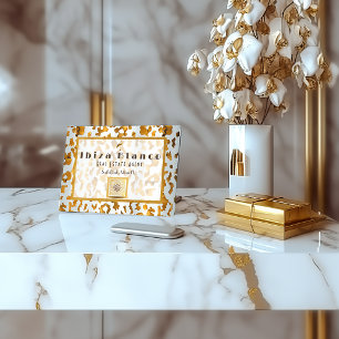 Luxurious Safari Chic Business  Calling Card