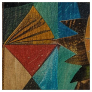 Luxurious Teal "Inherited Artistry" Natural Linen Fabric