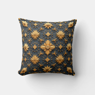 Luxurious throw pillow