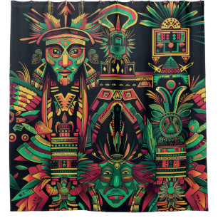 Luxurious Turquoise "Ancestral Paradigm" Detail Sh