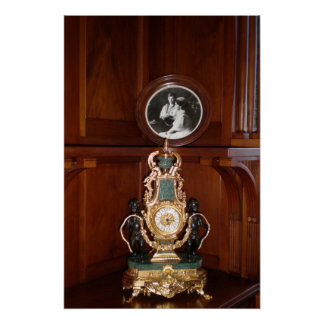 Luxurious watch  in the royal room Livadia palace Poster