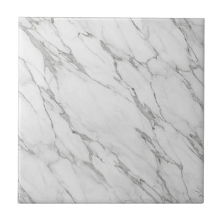 Luxurious White Marble Ceramic Tile