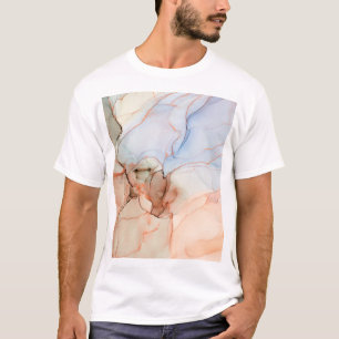 Luxury Abstract: Alcohol Ink Art T-Shirt