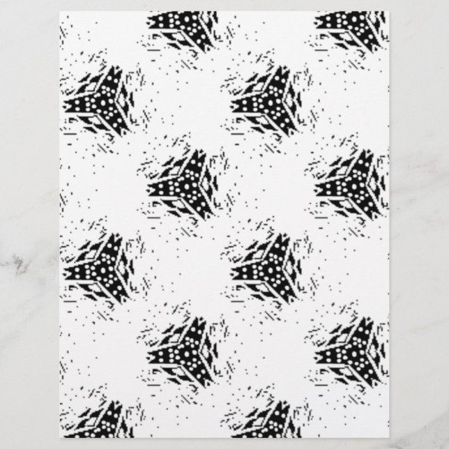 Luxury Abstract Letterhead Stationery (Front)