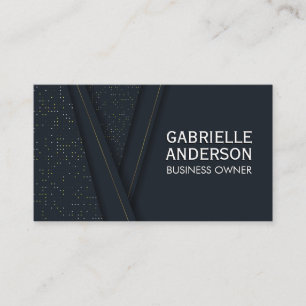Luxury Abstract Pattern Business Card