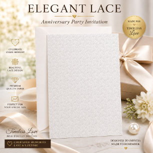 Luxury Anniversary & Milestone Invitations