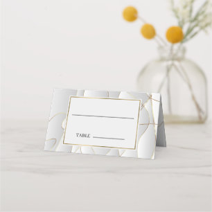 Luxury Art Deco Design Place Card