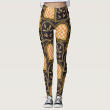 Luxury Art Deco Geometric Floral Seamless Pattern 