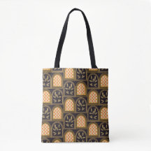 Luxury Art Deco Geometric Floral Seamless Pattern 