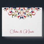 Luxury Artistic Botanical Floral Paisley Wedding Envelope<br><div class="desc">Beautiful Invitation to celebrate Special occasions and festivals comes with digital and E-invitation as per your request. We would love to replicate our designs to make multiple products like rsvp cards, labels envelopes, and more. Customization is available for ready to print on request at info@shamaurcreatif@gmail.com. Look Forward to hearing from...</div>