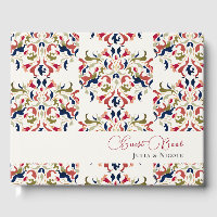 Luxury Artistic Botanical Floral Paisley Wedding