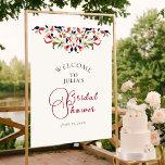 Luxury Artistic Botanical Floral Paisley Wedding Poster<br><div class="desc">Beautiful Invitation to celebrate Special occasions and festivals comes with digital and E-invitation as per your request. We would love to replicate our designs to make multiple products like rsvp cards, labels envelopes, and more. Customization is available for ready to print on request at info@shamaurcreatif@gmail.com Look Forward to hearing from...</div>