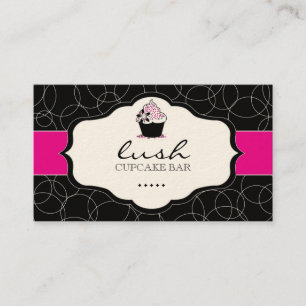 Luxury Bakery & Cupcake Business Card
