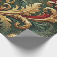 Luxury Baroque Damask Pattern