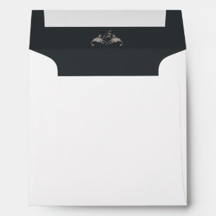 Luxury Baroque Square Wedding Envelope