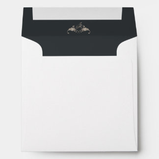 Luxury Baroque Square Wedding Envelope