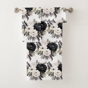 Luxury Bath Towel Set   Pamper Yourself w/ Flowers