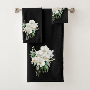 Luxury Bath Towel Set   Pamper Yourself w/ Flowers