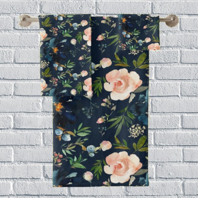 Luxury Bath Towel Set | Pamper Yourself w/ Flowers (Creator Uploaded)