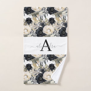 Luxury Bath Towel Set   Pamper Yourself w/ Flowers