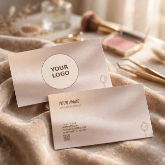 Luxury Beauty Salon Business Card