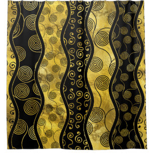 Luxury  Black and Gold African Pattern