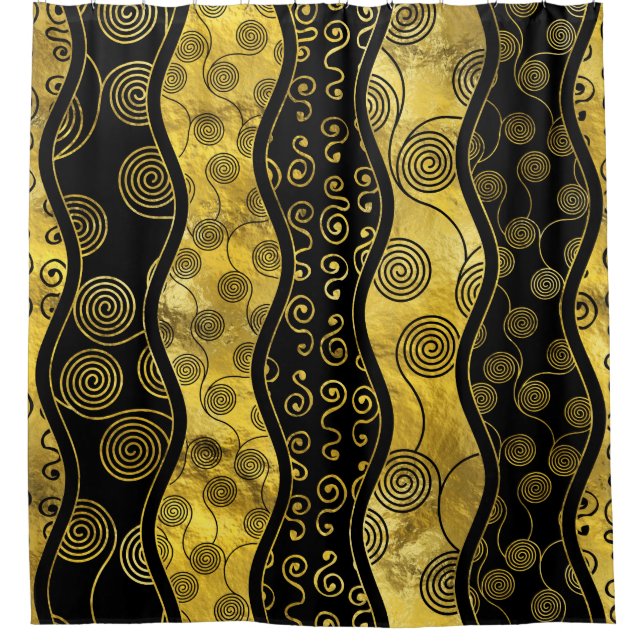 Luxury  Black and Gold African Pattern (Front)