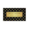 Luxury Black and Gold Glitter Polka Dots