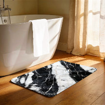 Luxury Black And White Marble