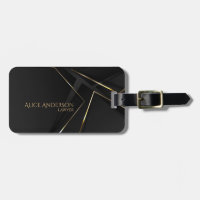 Luxury black gold lines Professional Lawyer