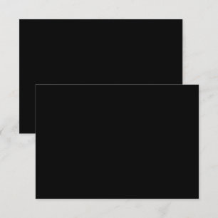 Luxury Black Photo Thank You Cards