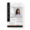 Luxury Black White Gold Marble Professional Notary
