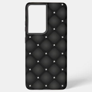 Luxury Black with American Diamond Samsung Galaxy Case