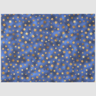 Luxury Blue and Gold Series Design 6 Tissue Paper