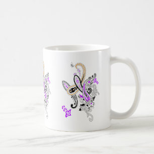 Luxury Botanical Paisley Coffee Mug