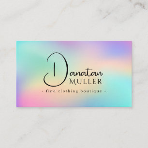 Luxury Boutique opal stone Business Card
