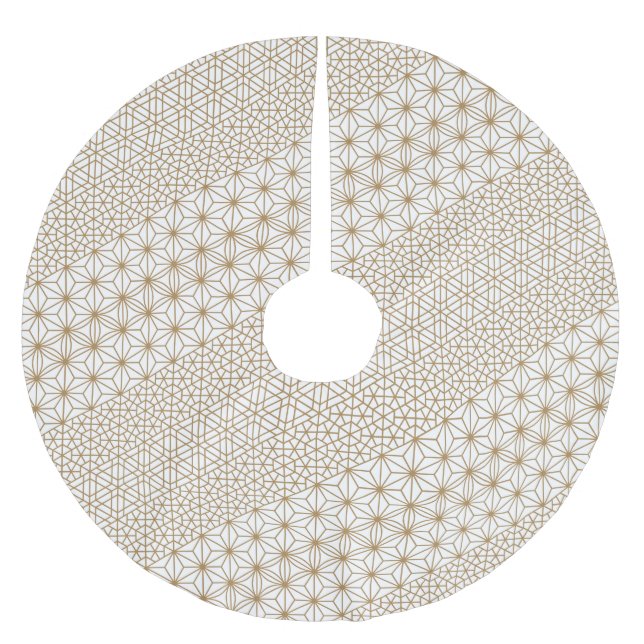 Luxury Brushed Polyester Tree Skirt (Front)