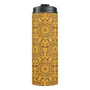Luxury business card and golden ornament. Geometri Thermal Tumbler