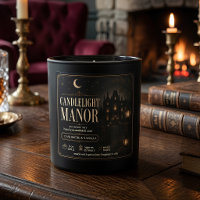 Luxury Candlelight Manor Halloween Candle 