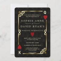 Luxury Casino Night Las Vegas Poker Wedding