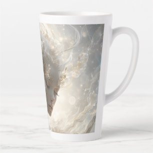 Luxury Celestial Feminine Art Latte Mug