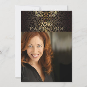 Luxury Chic Photo Invitation