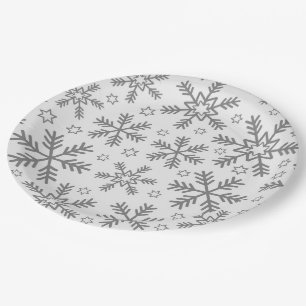 Luxury Christmas pattern Paper Plate