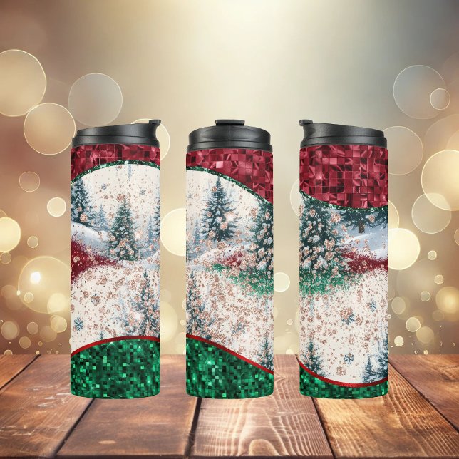 Luxury Christmas Trees Tumbler (Creator Uploaded)
