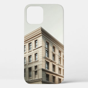 Luxury Classical Architecture Facade - Elegant Min iPhone 12 Case
