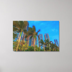 Luxury Condominiums in China Canvas Print